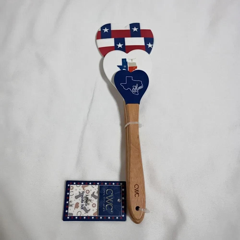 Spatulas State of Texas Red White Blue Country Chic Patriotic Kitchen Utensil